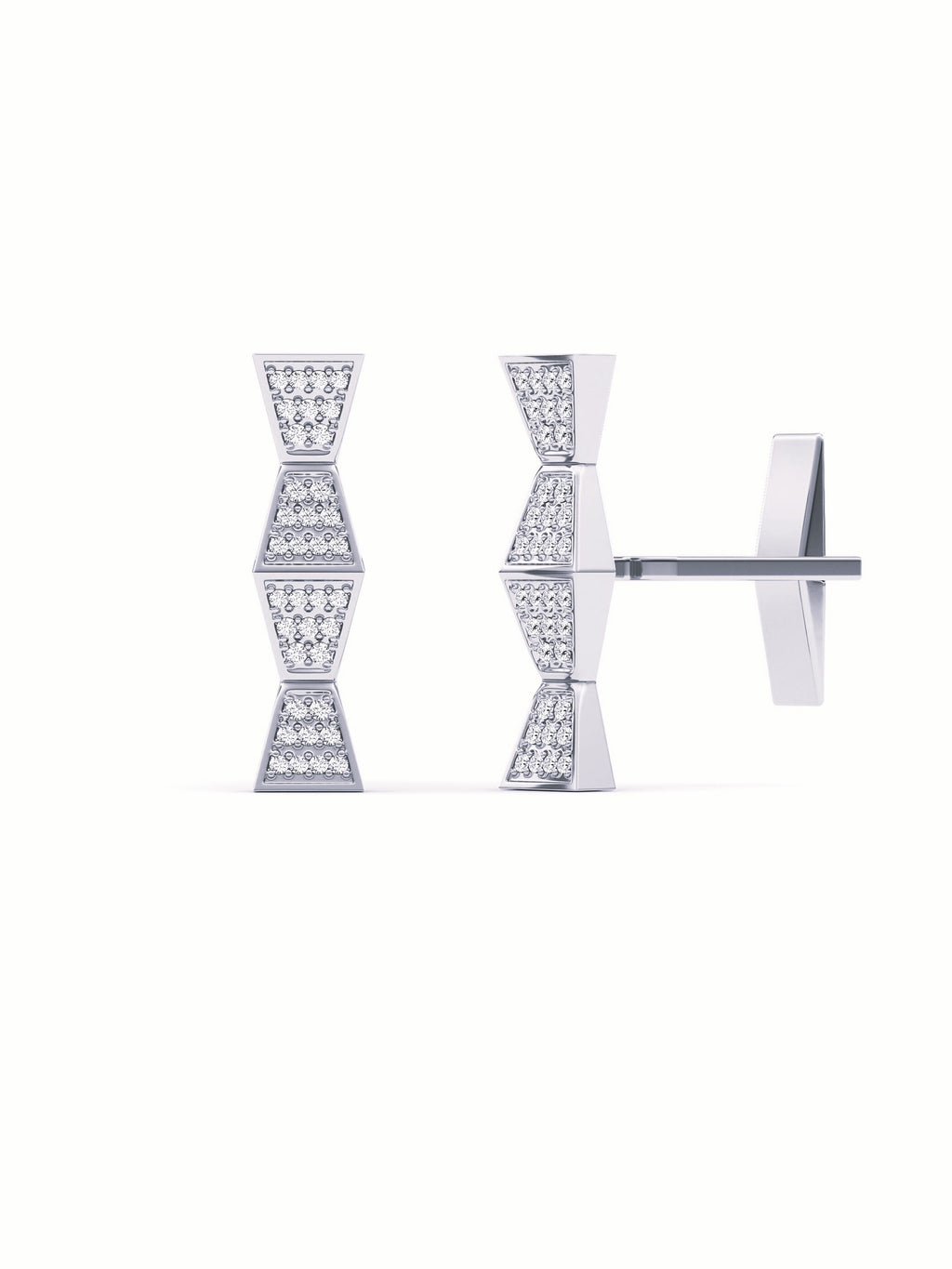 ENDLSS Cufflinks ~ Pavé Diamonds