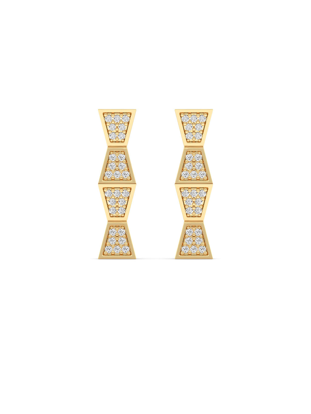 ENDLSS Earrings ~ Pavé Diamonds