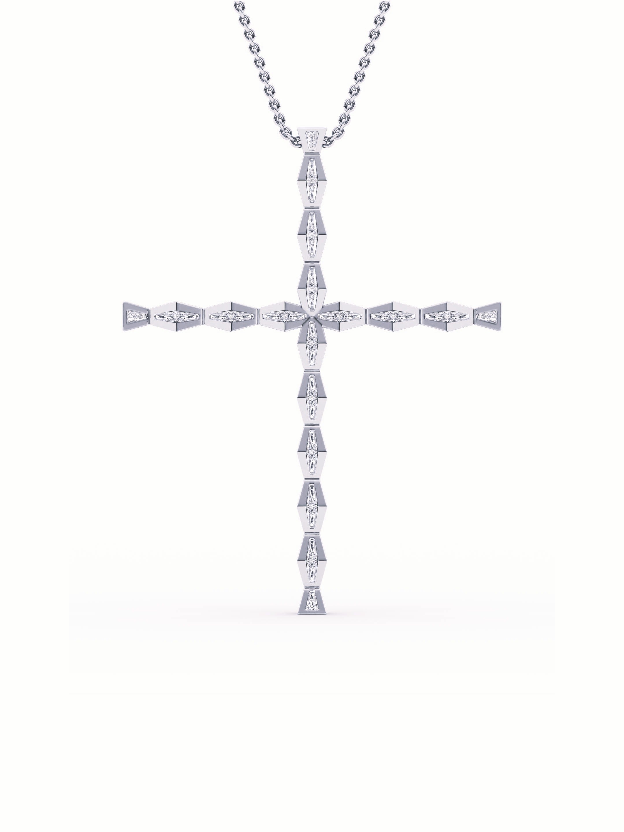 ENDLSS FAITH Pendant XL ~ Diamond - Accented