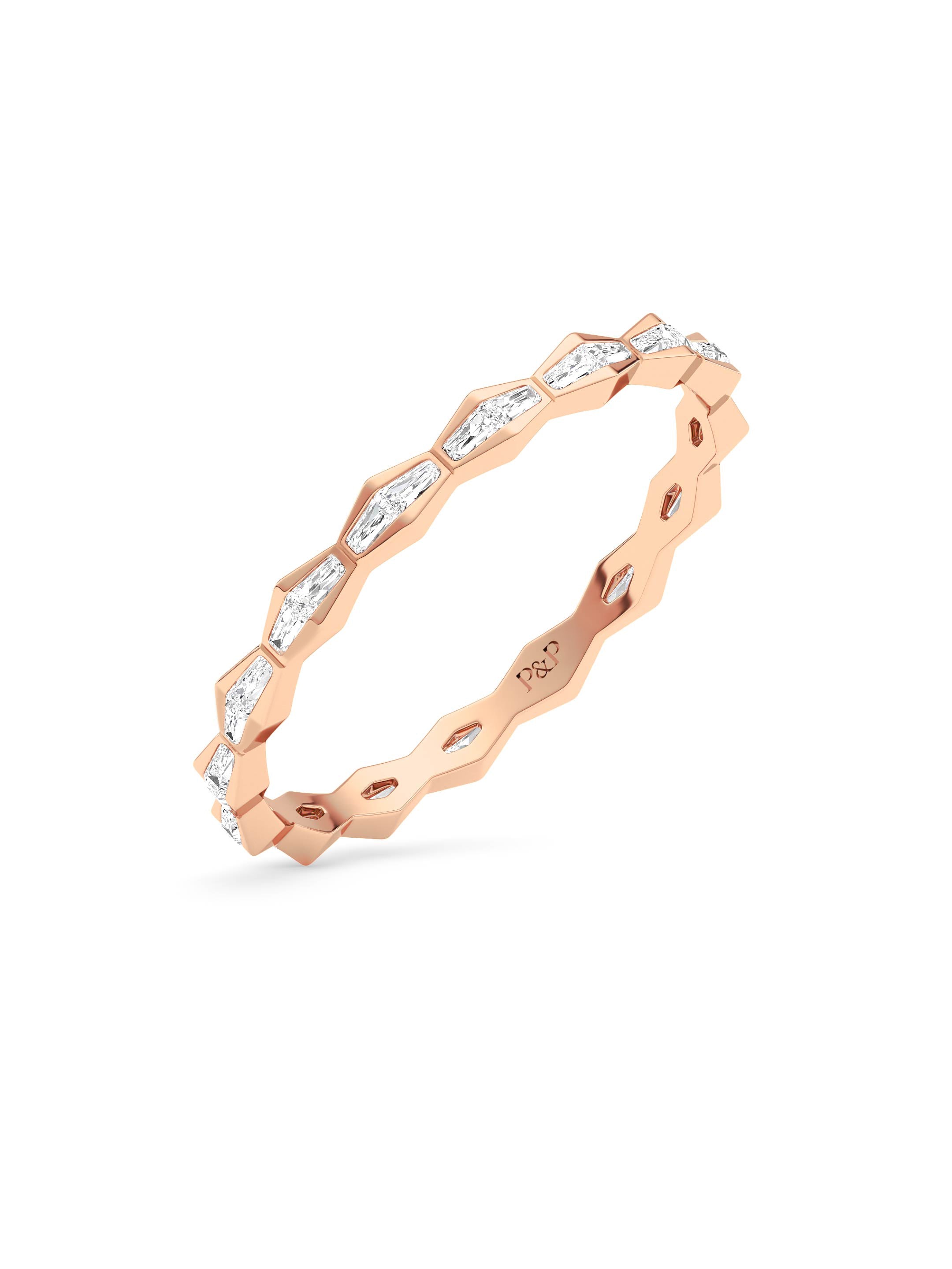 ENDLSS LOVE Wedding Band - Full Circle Diamonds ~ 2.3mm wide