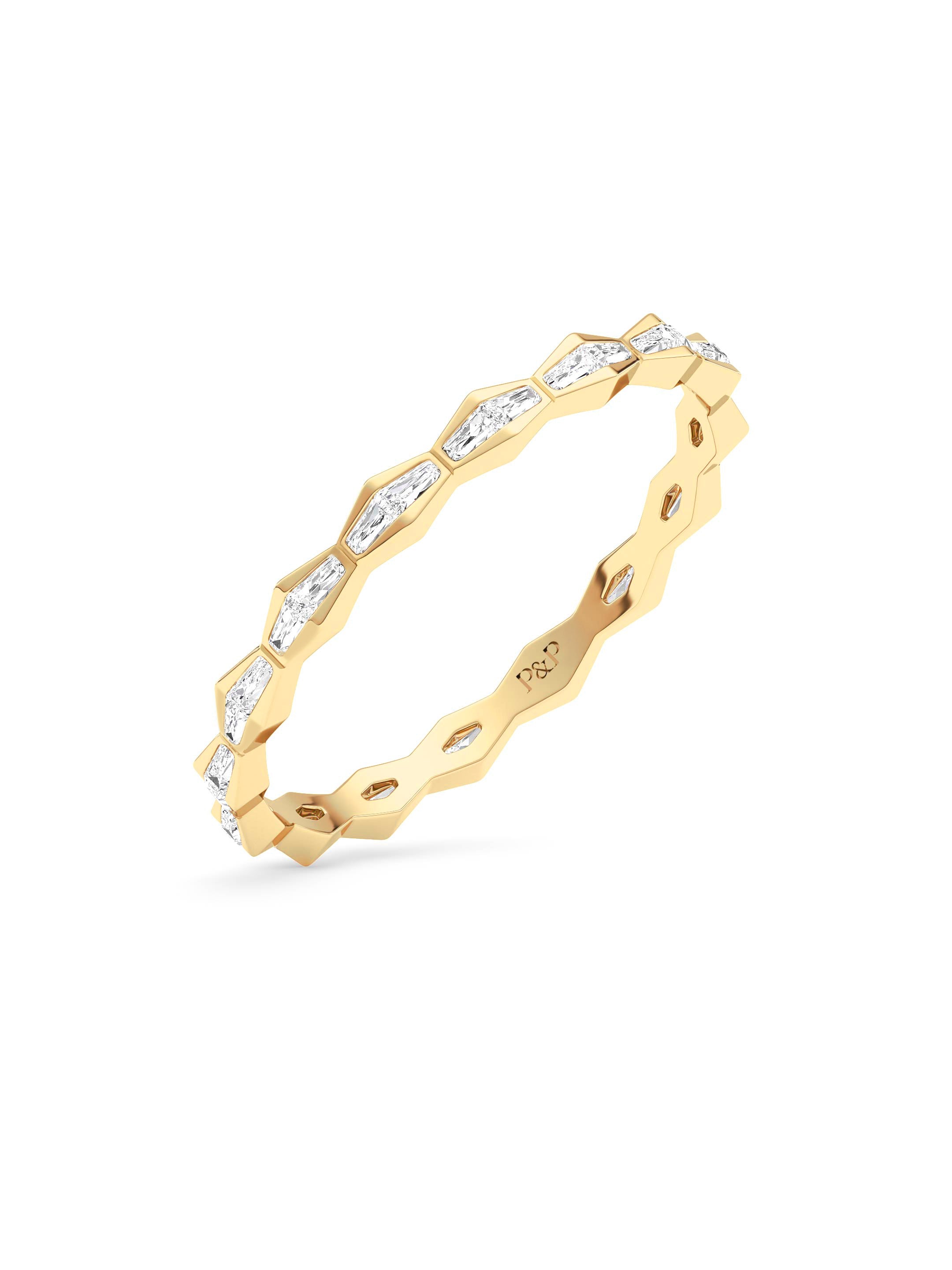 ENDLSS LOVE Wedding Band - Full Circle Diamonds ~ 2.3mm wide