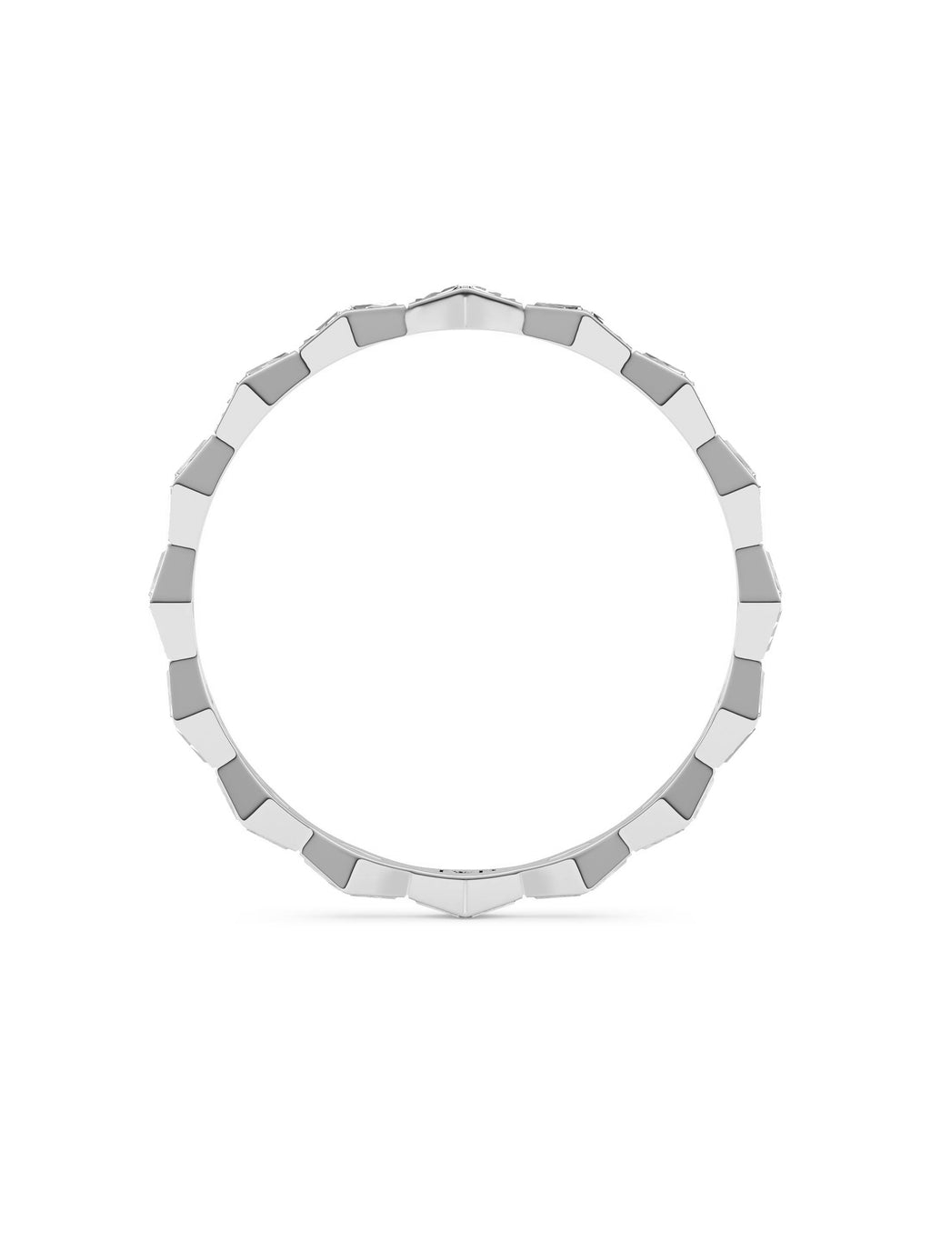 ENDLSS LOVE Wedding Band - Full Circle Diamonds ~ 2.3mm wide