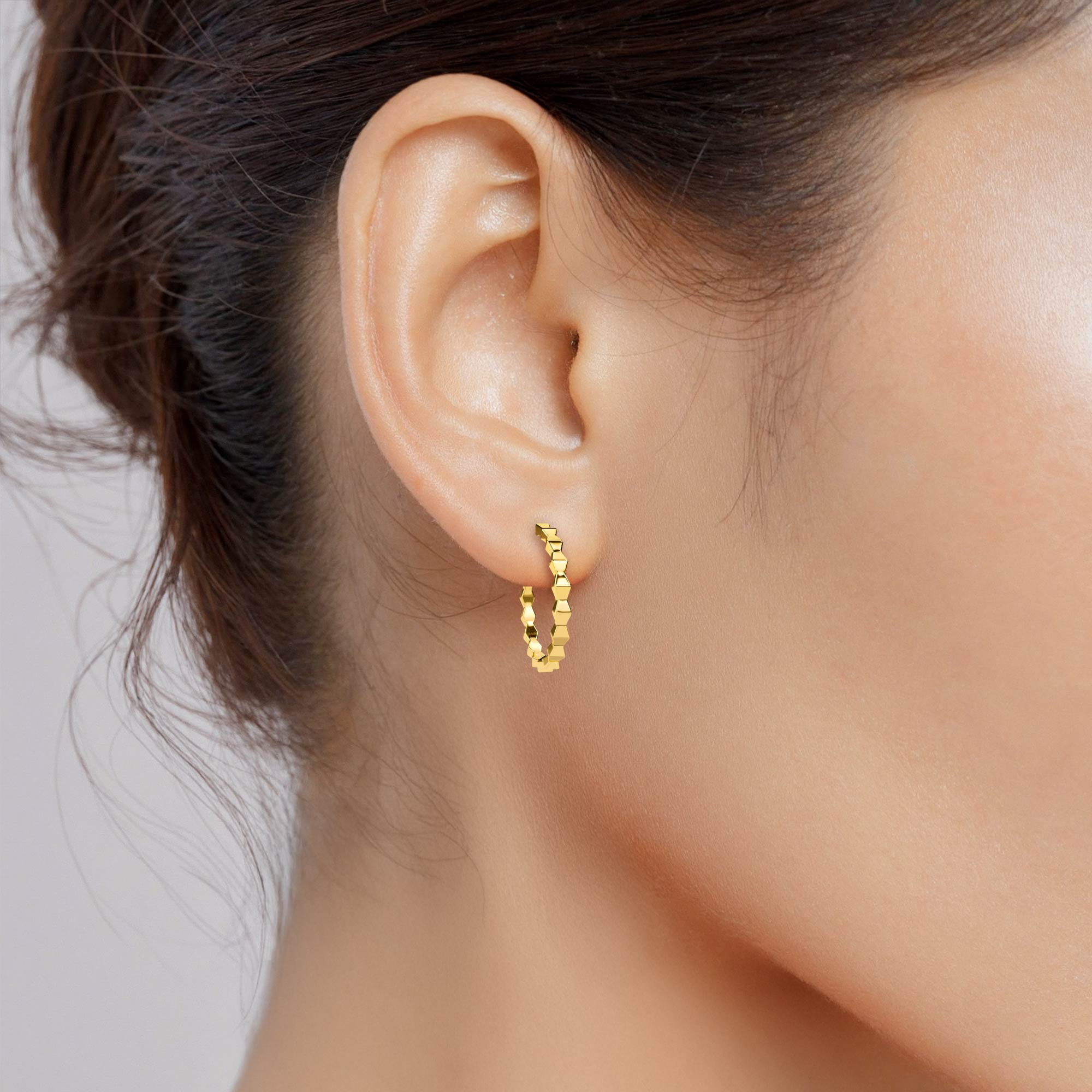 ENDLSS LOVE 3/4 Hoop Earrings
