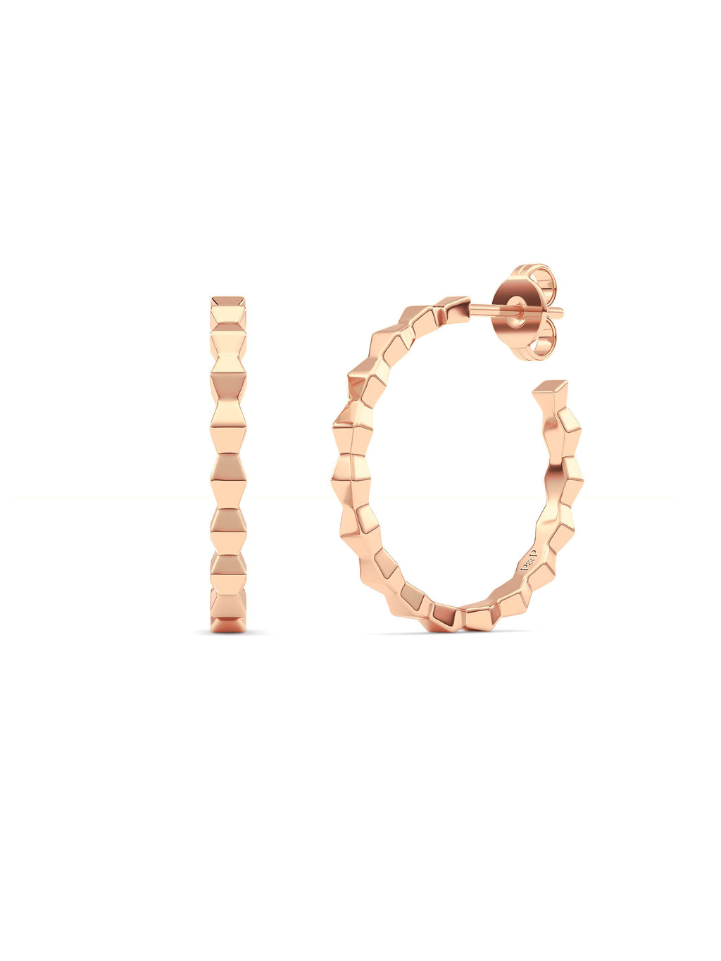 ENDLSS LOVE 3/4 Hoop Earrings