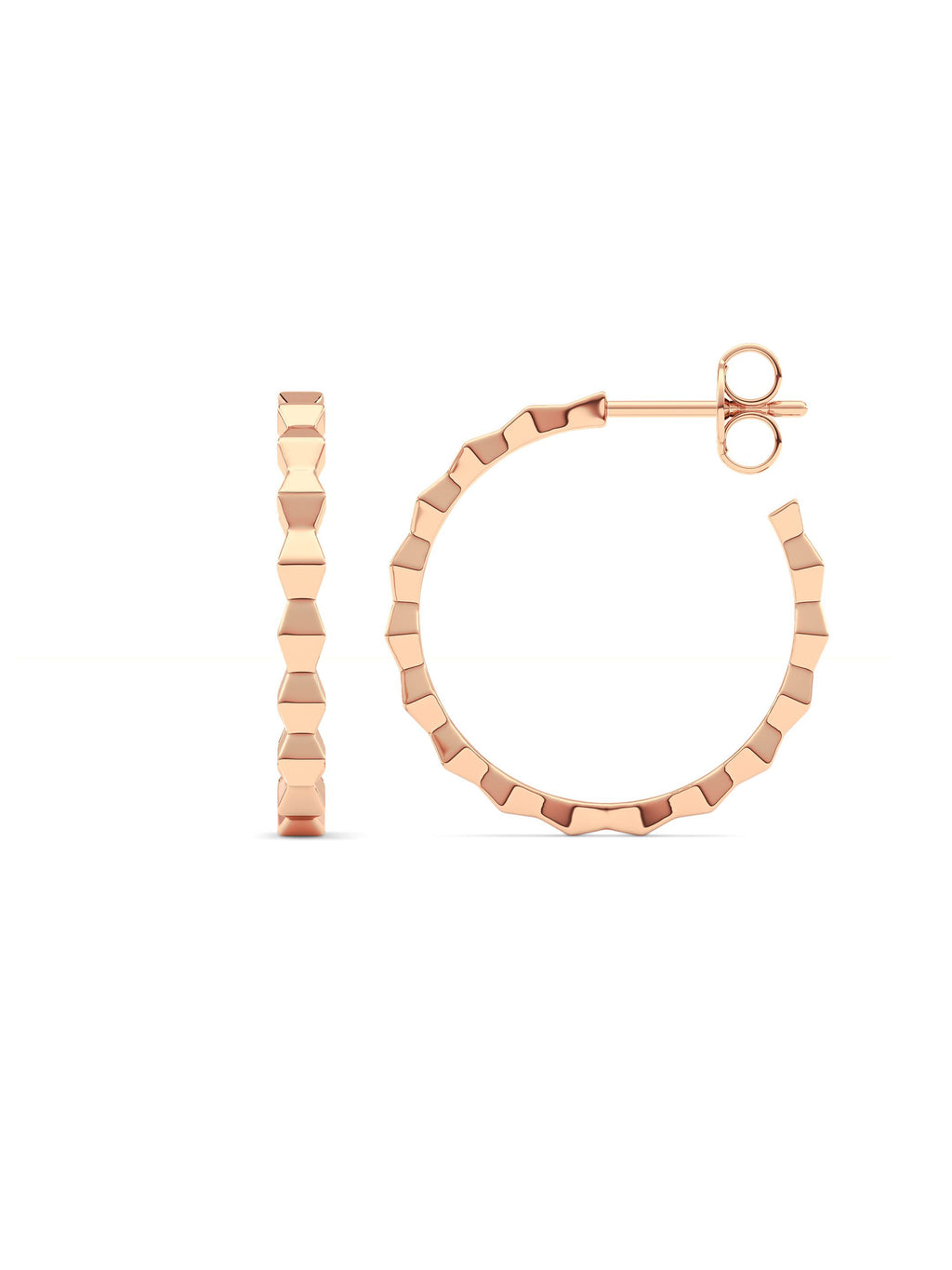 ENDLSS LOVE 3/4 Hoop Earrings