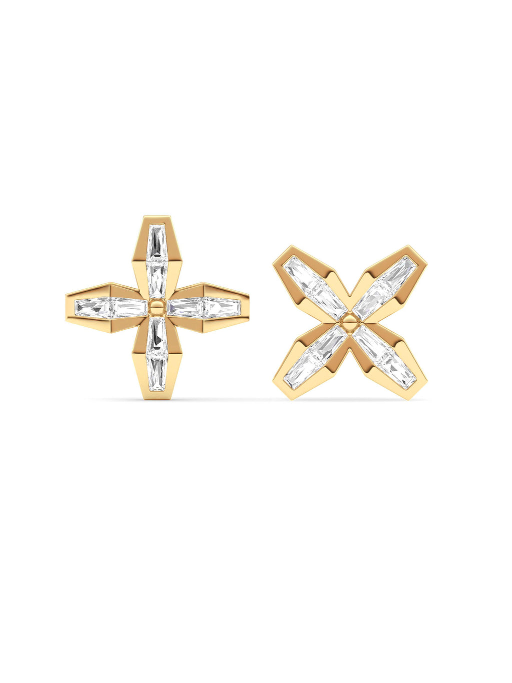 ENDLSS STAR Earrings ~ Diamond - Accented