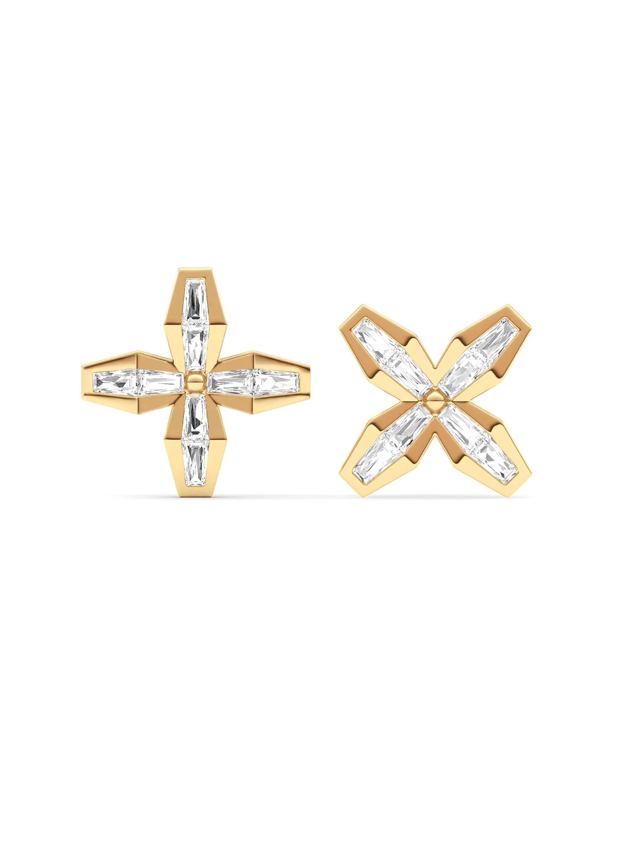 ENDLSS STAR Earrings ~ Diamond - Accented