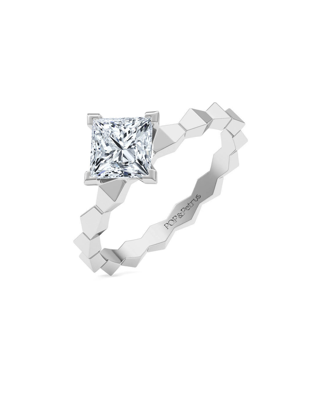 ENDLSS LOVE Solitaire Ring