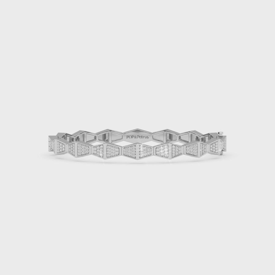 ENDLSS LOVE Bangle ~ Pavé Diamonds