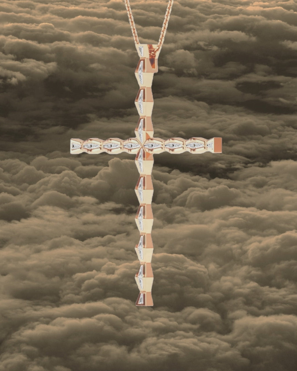 ENDLSS FAITH Pendant XL ~ Diamond - Accented